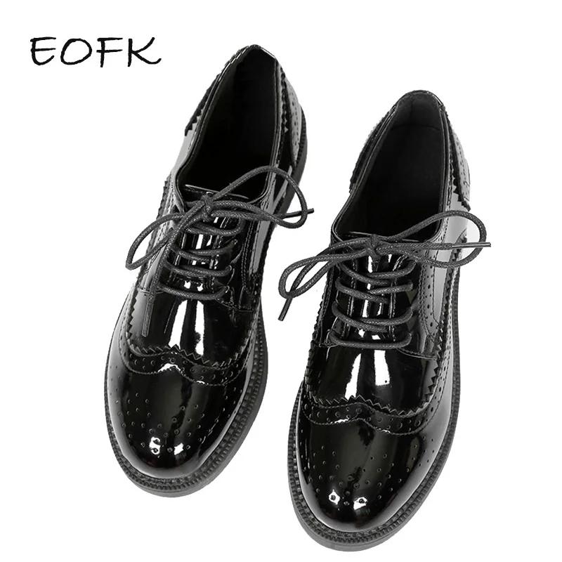 EOFK Women Brogue Shoes  ÷    Ǯ  ǽ    Ź